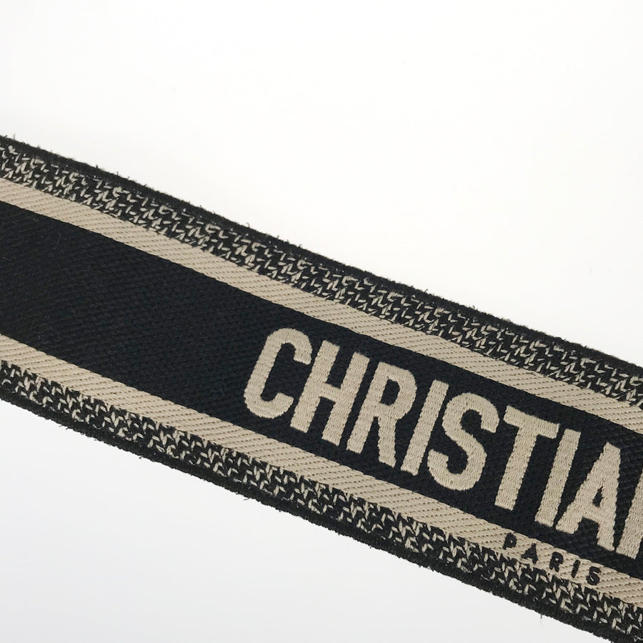 Dior Oblique jacquard embroidery Strap
