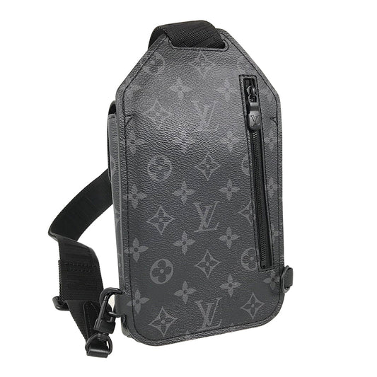 LOUIS VUITTON Monogram Eclipse Saumur Slingbag M45912 Sling bag