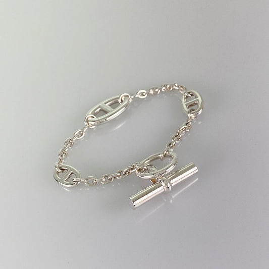 HERMES Chaine d'Ancre Farandole Bracelet