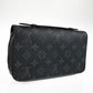 LOUIS VUITTON Monogram Eclipse Zippy XL M61698 Long wallet Round zipper