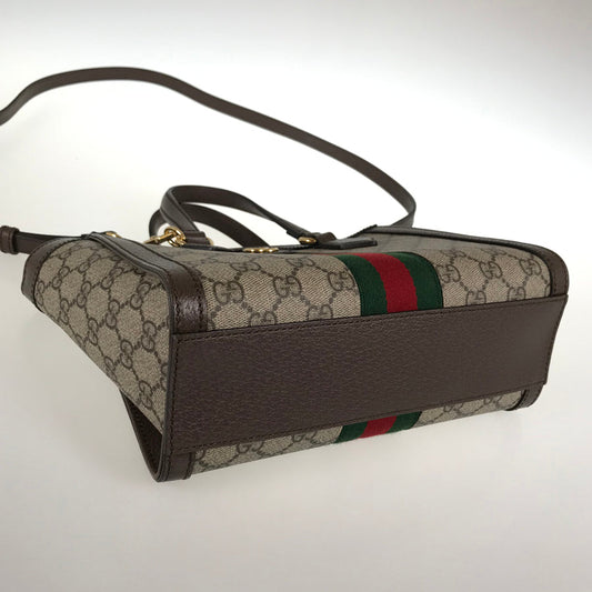 GUCCI GG Supreme Ophidia small 735382 Tote bag