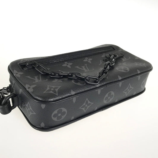 LOUIS VUITTON Monogram Eclipse Pochette Volga M68321 Second bag