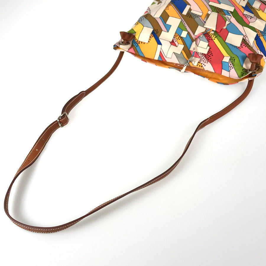 HERMES Silky City PM on a Summer Day Shoulder bag