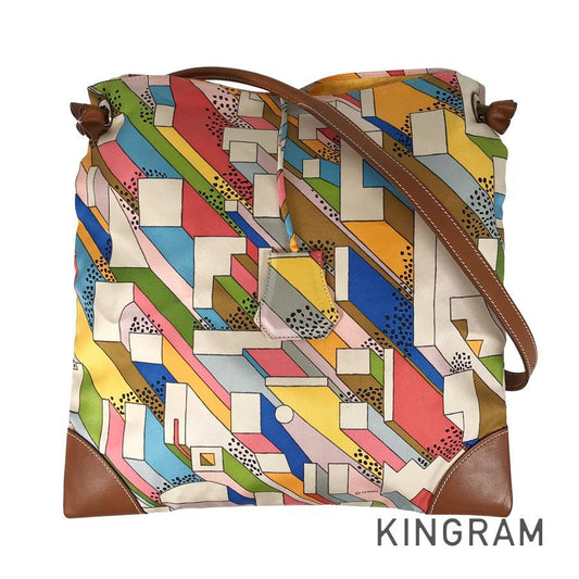 HERMES Silky City PM on a Summer Day Shoulder bag