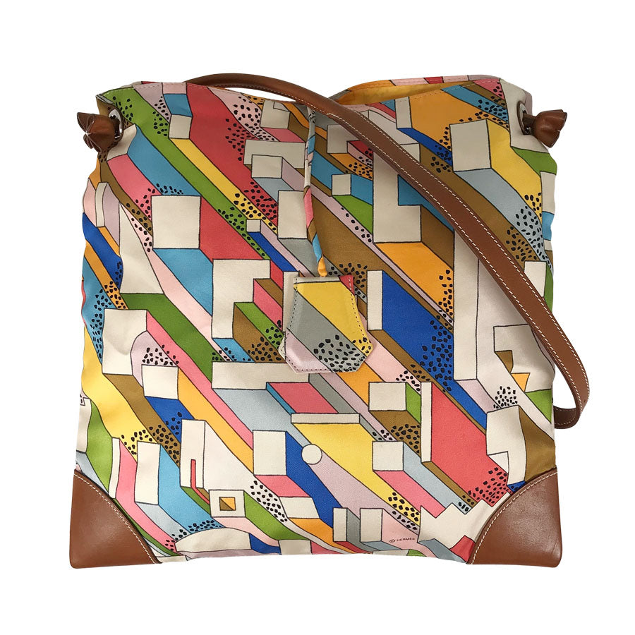 HERMES Silky City PM on a Summer Day Shoulder bag