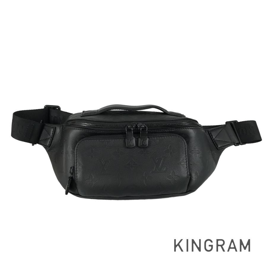 LOUIS VUITTON Monogram Shadow Rush Bum Bag M47058 Waist pouch