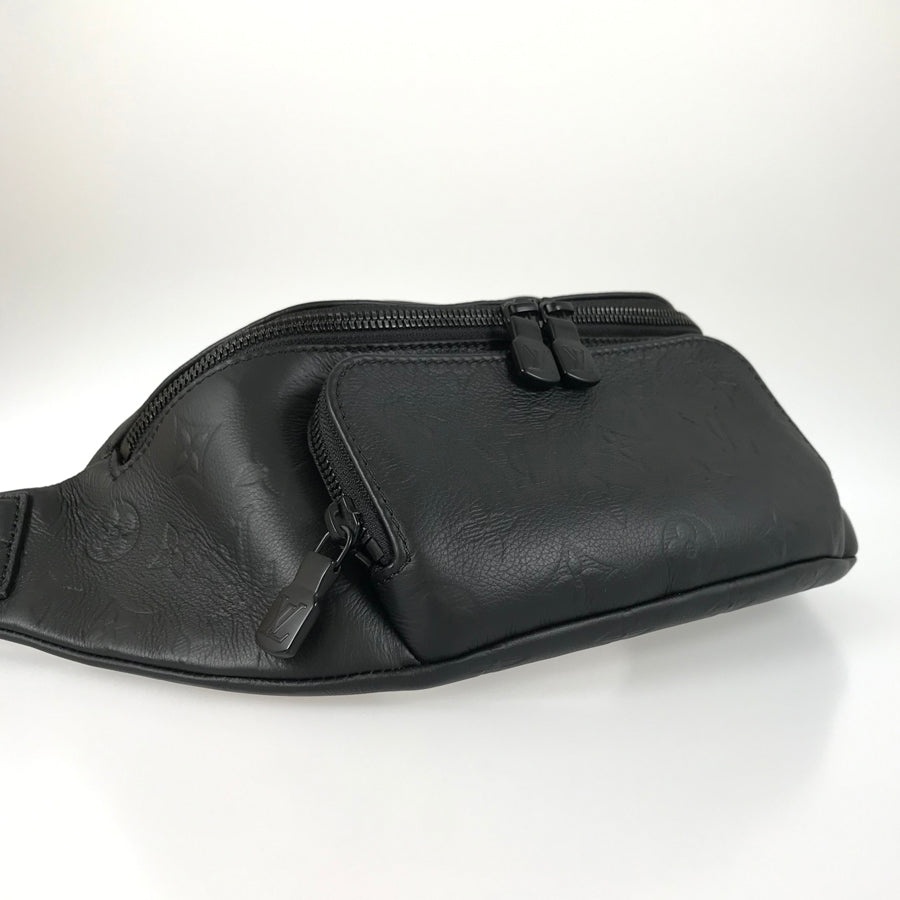 LOUIS VUITTON Monogram Shadow Rush Bum Bag M47058 Waist pouch