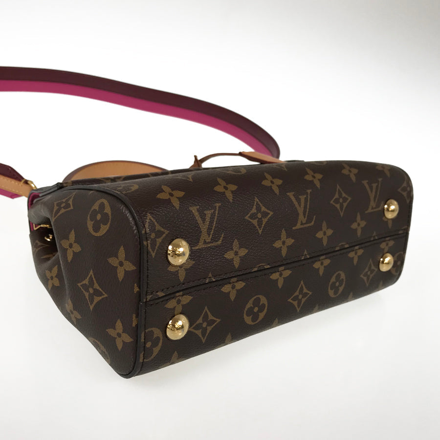 LOUIS VUITTON Monogram Cluny BB M42738 Hand bag