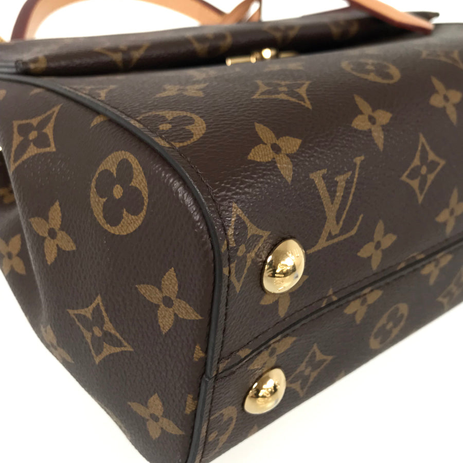 LOUIS VUITTON Monogram Cluny BB M42738 Hand bag
