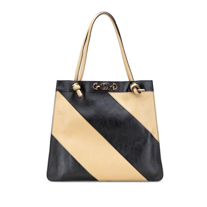 Gucci Zumi Horsebit Leather 2way Bag
