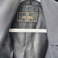 FENDI JEANS Women's Logo Fur Jacket Denim Black