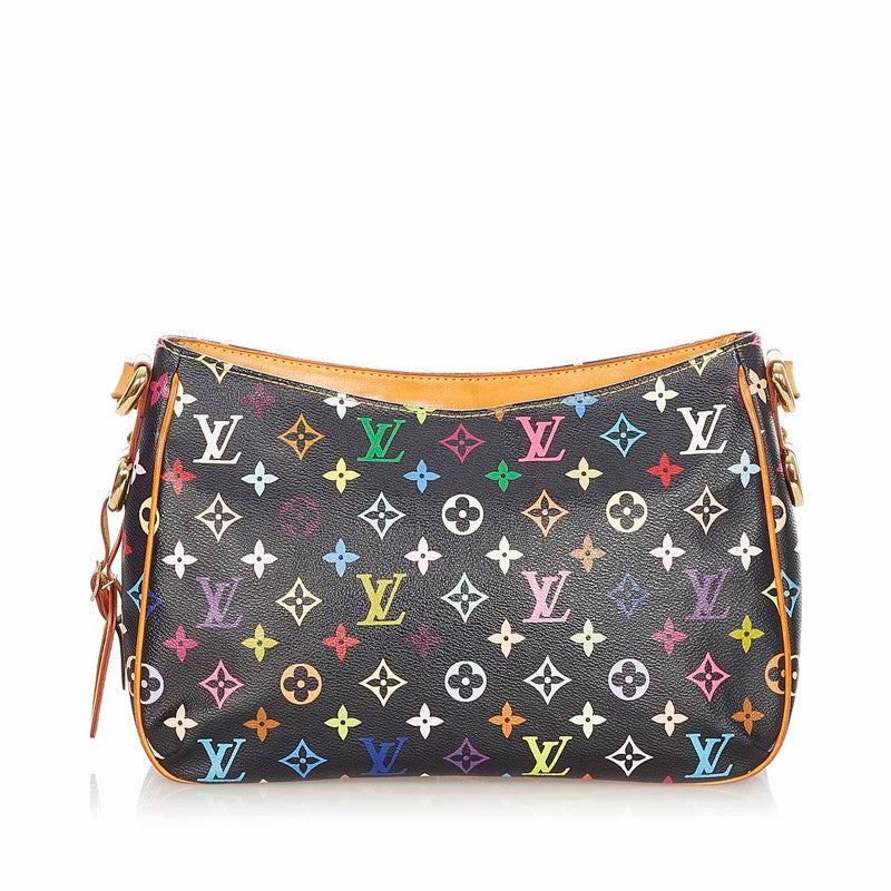 Louis Vuitton Multicolor Lodge PM Black PVC Leather Shoulder Bag