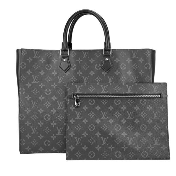 Louis Vuitton Grand Sac Monogram Eclipse Tote Bag