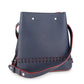 Louis Vuitton Shoulder Bag Lockme Bucket Marine Rouge Navy