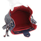 Louis Vuitton Shoulder Bag Lockme Bucket Marine Rouge Navy