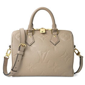 Louis Vuitton Monogram Emplant Speedy Bandouliere Creme