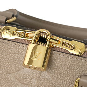 Louis Vuitton Monogram Emplant Speedy Bandouliere Creme
