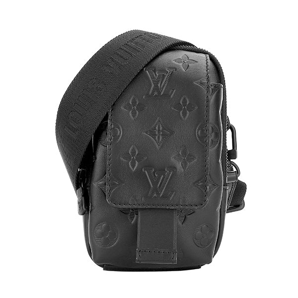 Louis Vuitton Shoulder Bag Monogram Shadow Black
