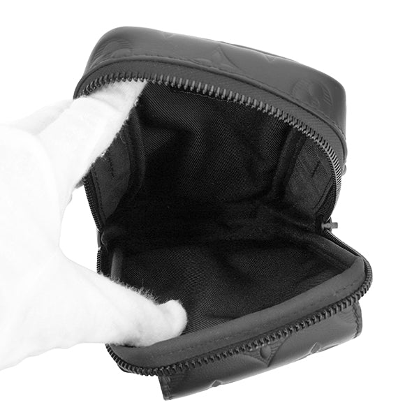 Louis Vuitton Shoulder Bag Monogram Shadow Black