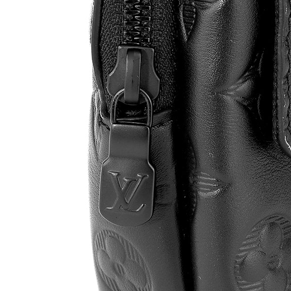 Louis Vuitton Shoulder Bag Monogram Shadow Black