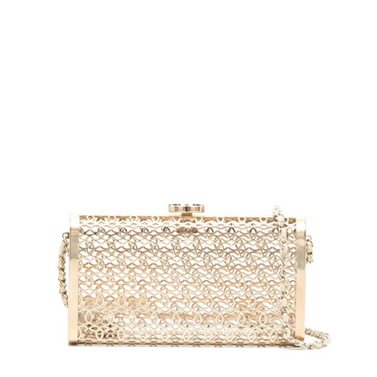 CHANEL 2015 CC Moucharabieh Minaudiere