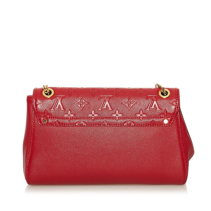 Louis Vuitton Monogram Empreinte Saint Germain PM Chain Shoulder Bag Leather