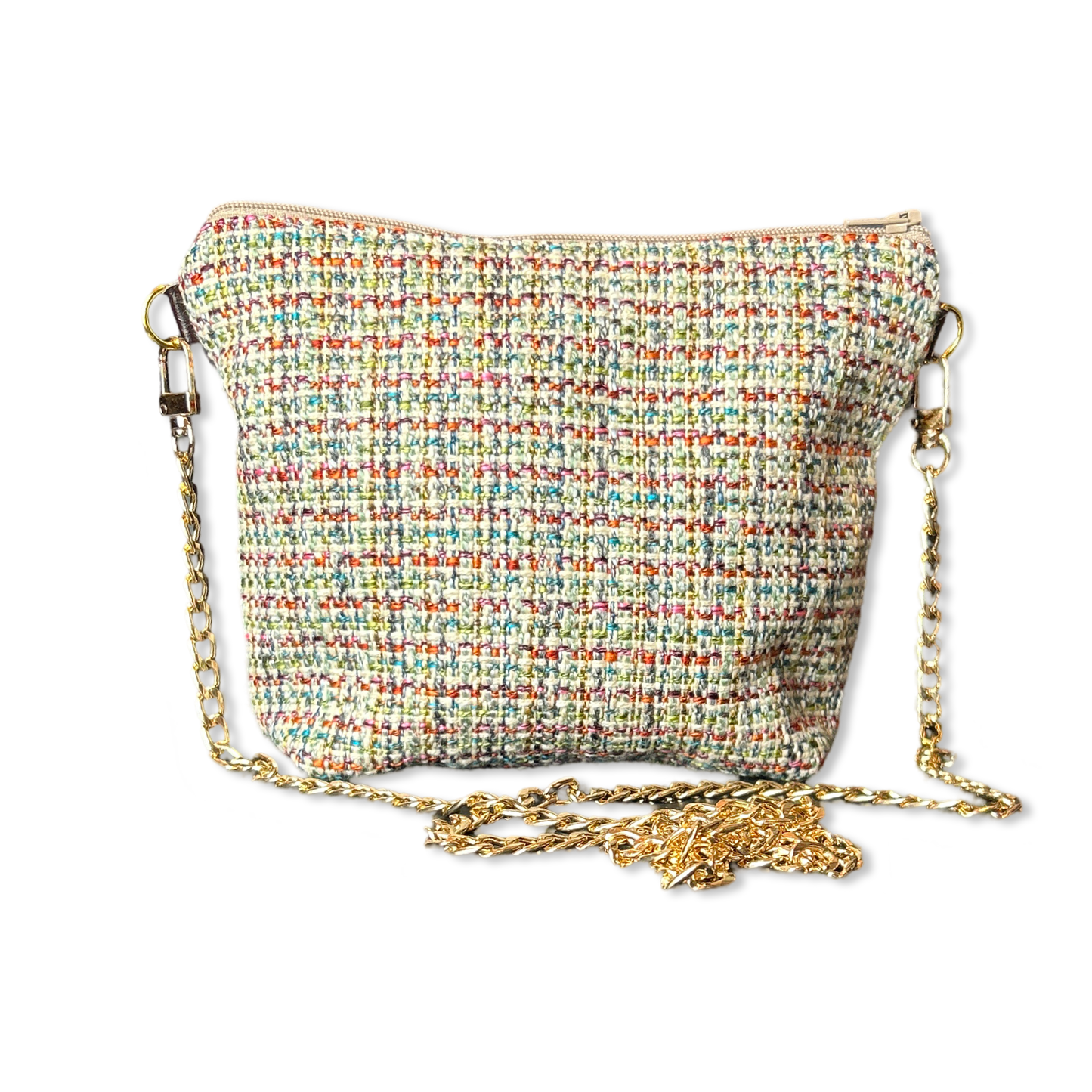 Farfalle Blue   Scarf Crossbody Bag