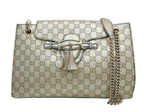 Gucci Champagne GG Guccissima Emily Large Bag