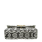 Gucci Off White Python GG Marmont Super Mini Bag