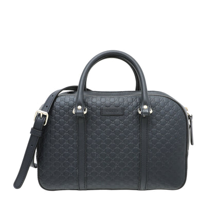 Gucci Blue GG MicroGuccissima Crossbody Bag