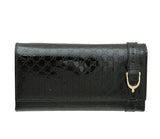 Gucci Black Nice Microguccissima Long Wallet