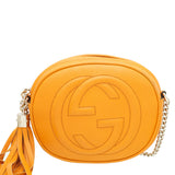 Gucci Orange Soho Tassel Mini Crossbody Bag