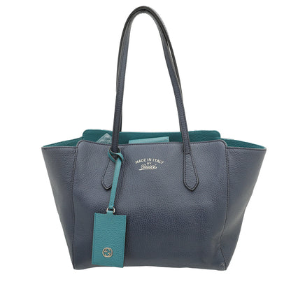 Gucci Blue Swing Small Tote Bag