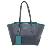 Gucci Blue Swing Small Tote Bag