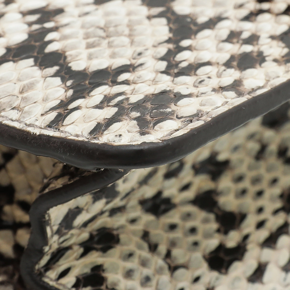 Gucci Natural Snakeskin Sylvie Mini Chain Bag