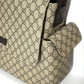 GUCCI BEIGE/BROWN GG SUPREME CANVAS PLUS DIAPER BAG