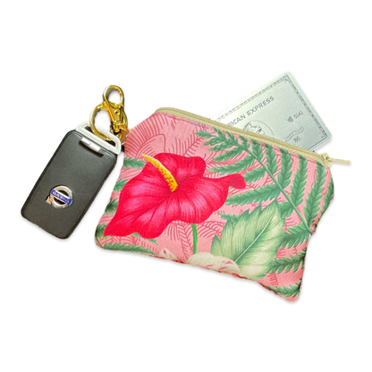 Hawaiian Soul   Silk Scarf Coffee Run Keychain Bag