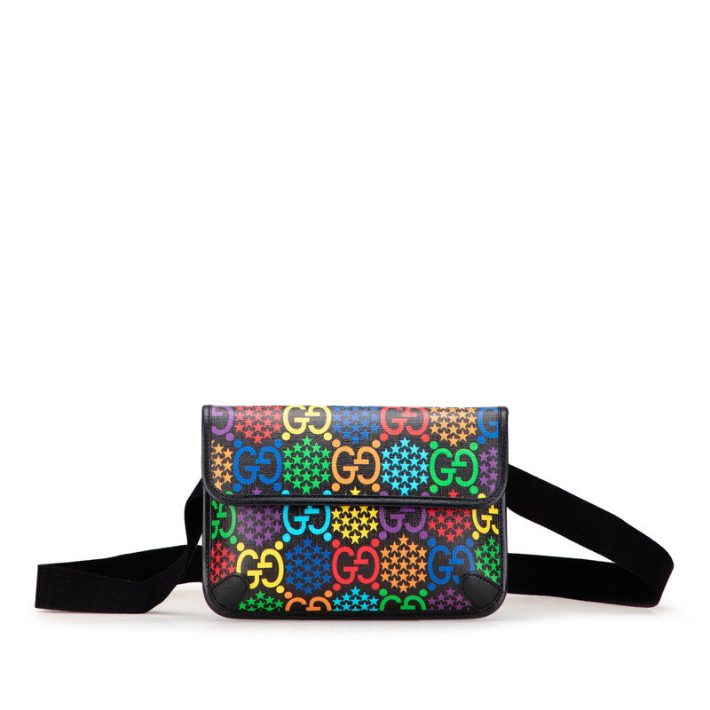 Gucci GG Psychedelic PVC Leather Waist Bag
