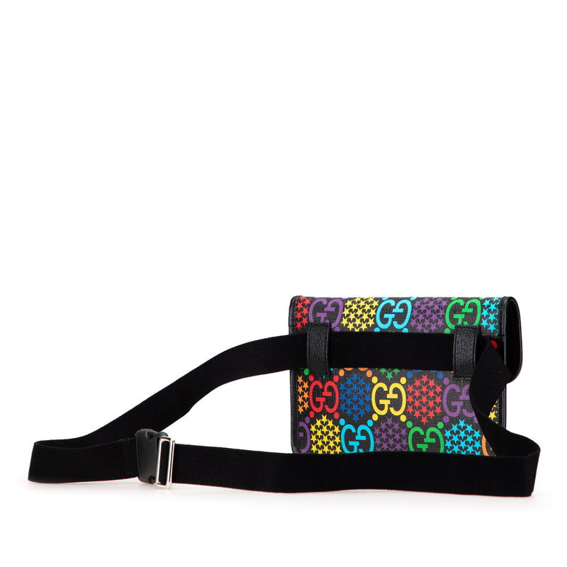 Gucci GG Psychedelic PVC Leather Waist Bag