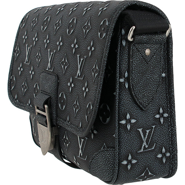 Louis Vuitton Shoulder Bag Archie Messenger Black