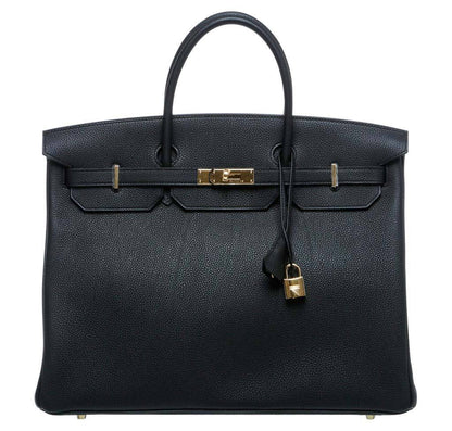 Hermès Birkin 40 Noir Togo Bag GHW