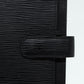 LOUIS VUITTON Epi Agenda MM Day Planner Cover Black R20042 LV Auth hk1595
