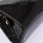 LOUIS VUITTON Vernis Trousse Cosmetic Cosmetic Pouch Amarante M93565 Auth hk1647