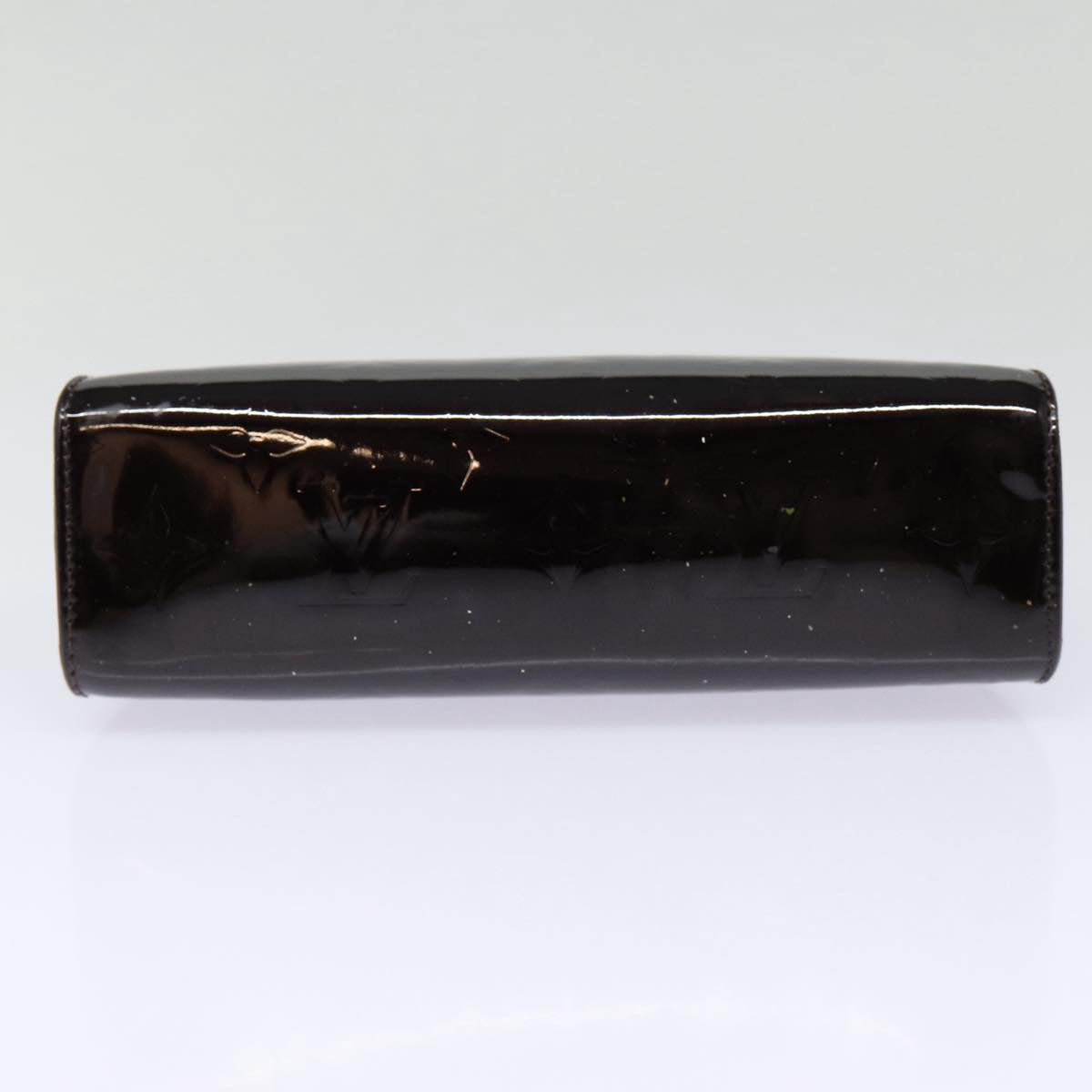 LOUIS VUITTON Vernis Trousse Cosmetic Cosmetic Pouch Amarante M93565 Auth hk1647