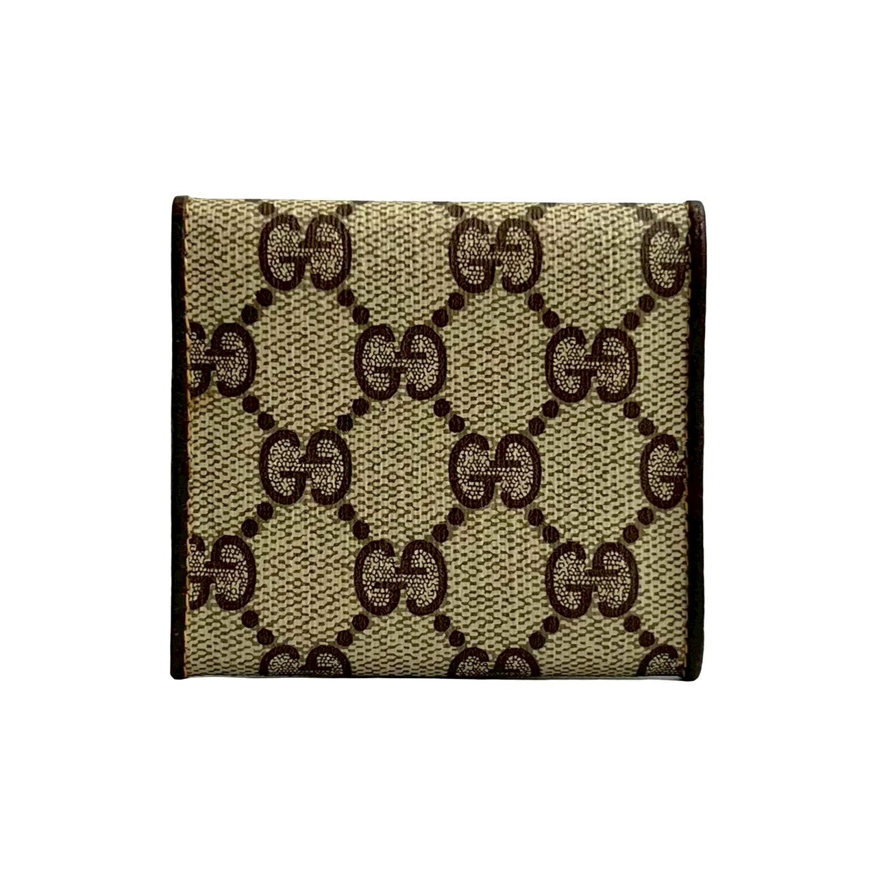 Gucci GG Logo Leather Coin Case