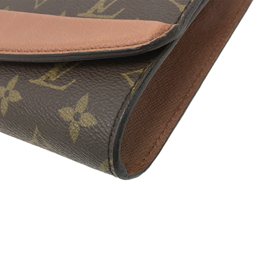 Louis Vuitton Bordeaux 2Way Shoulder Clutch Bag Monogram