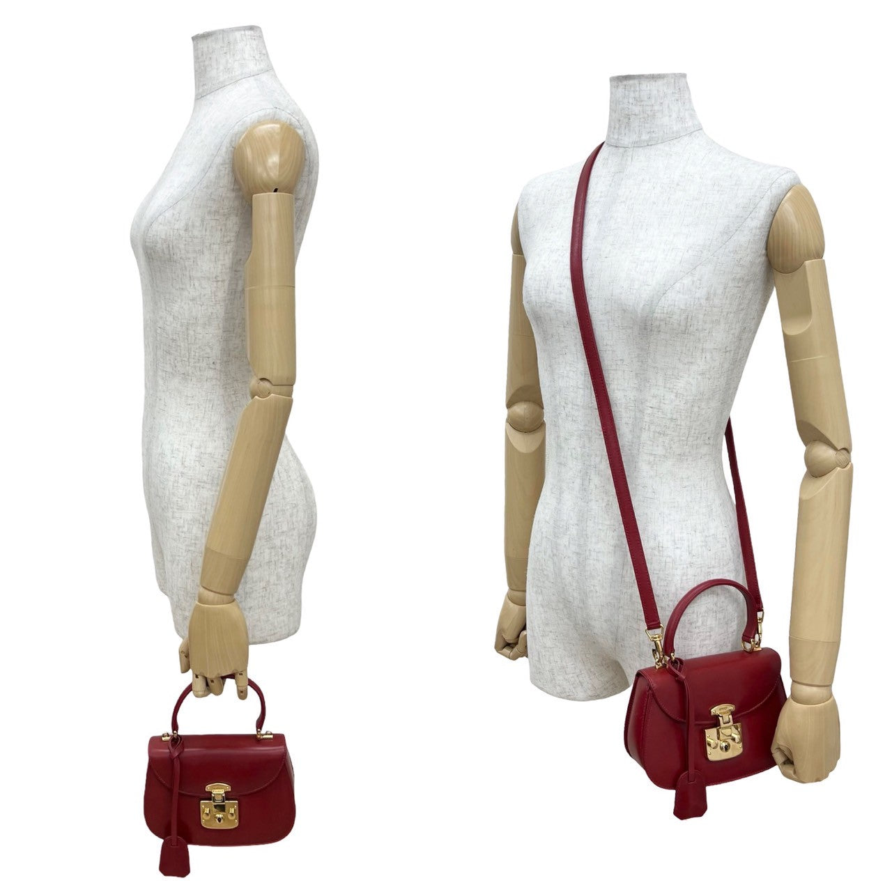 Gucci Lady Lock Calf 2way Handbag
