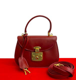 Gucci Lady Lock Calf 2way Handbag