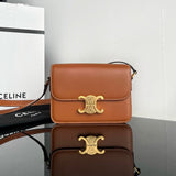 TRIOMPHE TEEN 22 CINNAMON BROWN COWHIDE Amelia Amelia