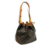 Louis Vuitton Petit Noe Monogram Canvas Shoulder Bag